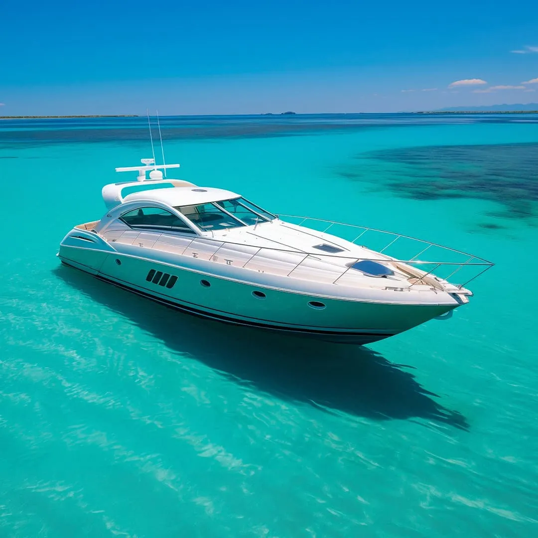 A vessel at sea